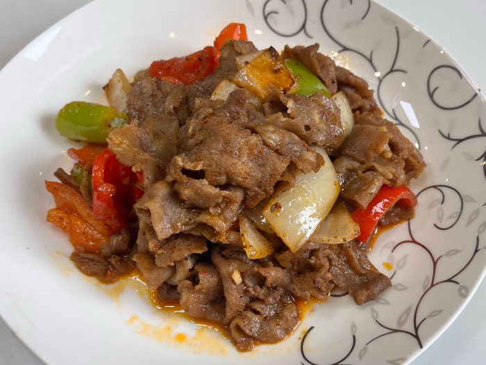 1-3孜然牛肉片 1-3孜然牛肉片