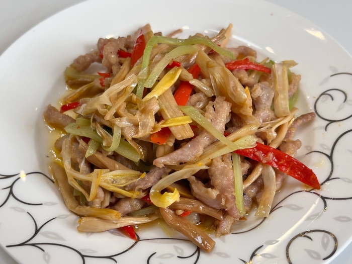 1-4黄花炒肉丝 1-4黄花炒肉丝