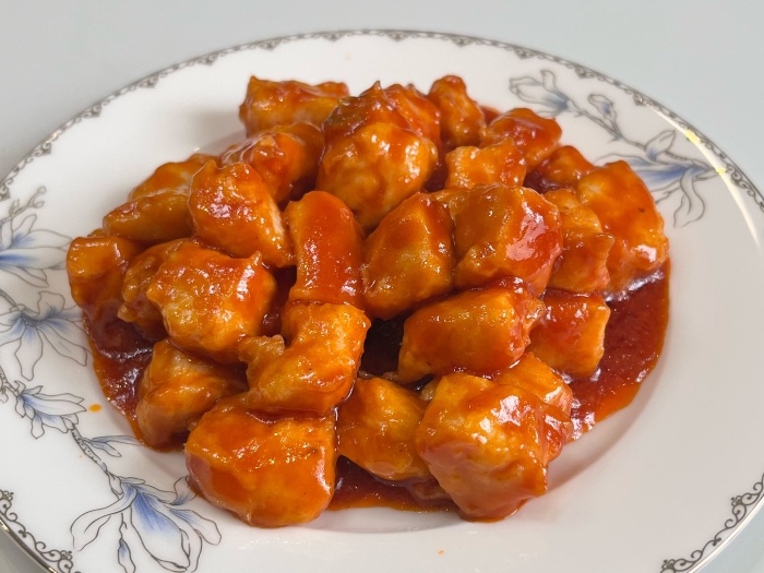 番茄鸡丁 番茄鸡丁