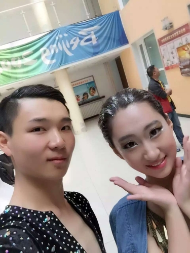 我校选手合影