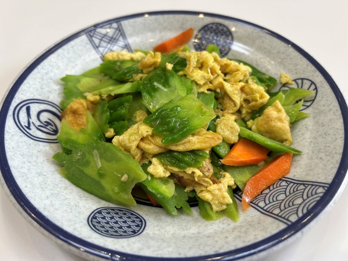 苦瓜鸡蛋（学三食堂4号窗口）